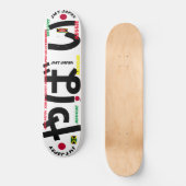 JMT JAPAN 2 8 1/4" Skateboard Deck (Vorderseite)
