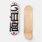 JMT JAPAN 3 8 1/4" Skateboard Deck (Vorderseite)