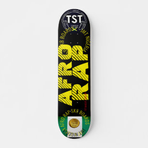 JMT NIGERIA AFRO RAP /TST 7 3/4" Skateboard Deck
