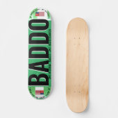 JMT NIGERIA BADDO 7 3/4" Skateboarddecke Skateboard (Vorderseite)