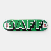 JMT NIGERIA BAFF 7 3/4" Skateboarddecke Skateboard (Horizontal)