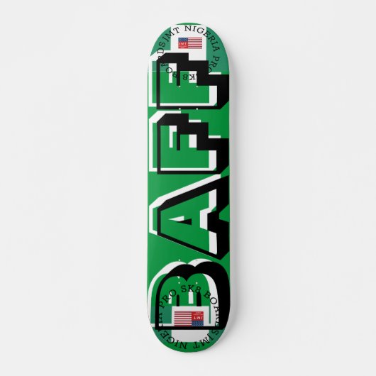 JMT NIGERIA BAFF 7 3/4" Skateboarddecke Skateboard (Vorne)