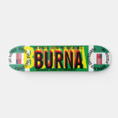JMT NIGERIA BURNA 7 3/4" Skateboarddecke Skateboard (Horizontal)