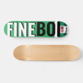 JMT NIGERIA FINE BOI 7 3/4" Skateboard Deck (Horizontal)