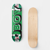 JMT NIGERIA O BOY 7 3/4" Skateboarddecke Skateboard (Vorderseite)