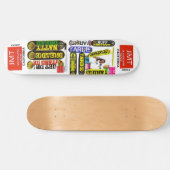 JMT OFFIZIELL 8 1/4" Skateboarddecke Skateboard (Horizontal)