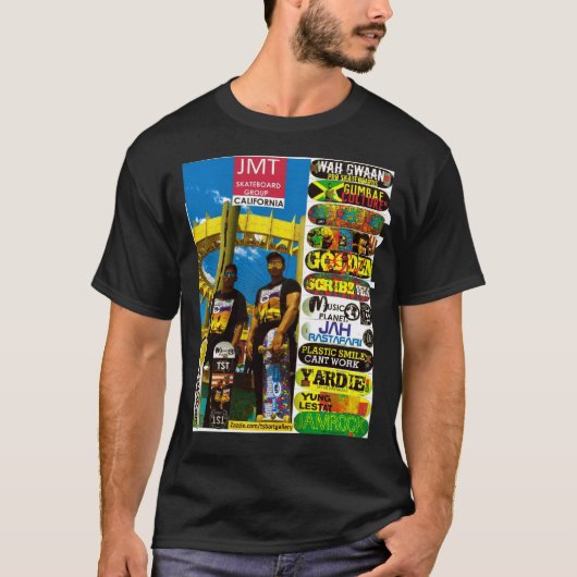 JMT OFFIZIELL SK8 Dark T - Shirt (Vorderseite)