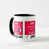 JMT PARIS Classic Mug, 11 oz Tasse (Vorderseite Links)