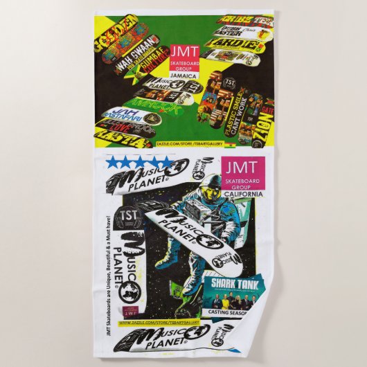 JMT SK8 Strandtuch (Vorderseite)