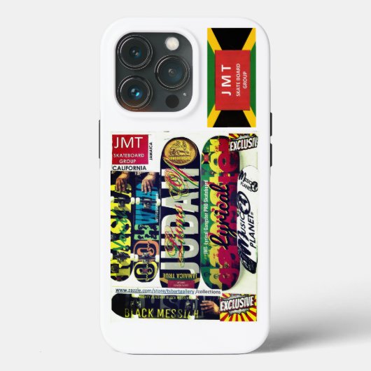 JMT SKATEBOARD , Apple iPhone 13 Pro, Tough Case-Mate iPhone Hülle (Rückseite)