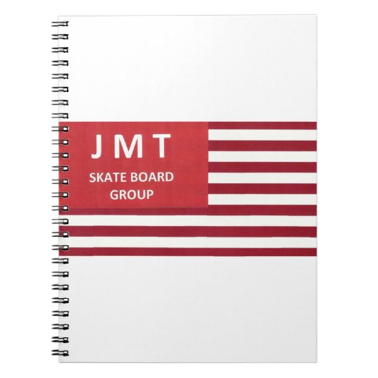 JMT SKATEBOARD GROUP MERCH NOTIZBLOCK (Vorderseite)