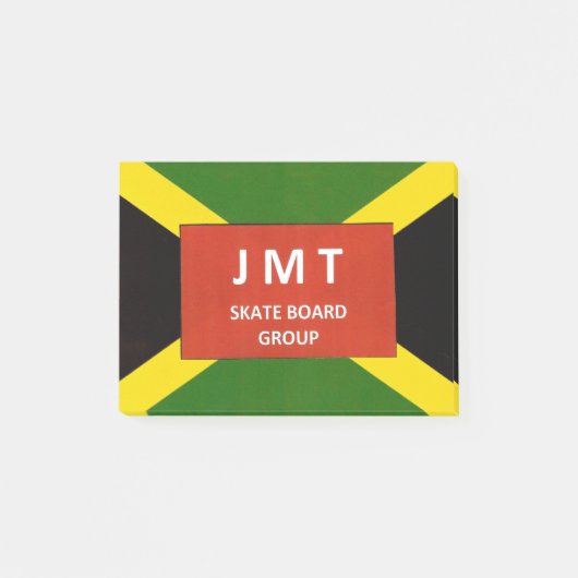 JMT SKATEBOARD GROUP MERCHANDISE POST-IT KLEBEZETTEL (Vorderseite)