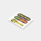 JMT SKATEBOARD GROUP MERCHANDISE POST-IT KLEBEZETTEL (angewinkelt)