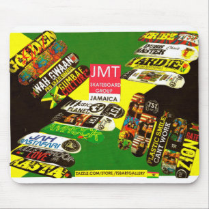 JMT SKATEBOARD JAMAICA Mousepad