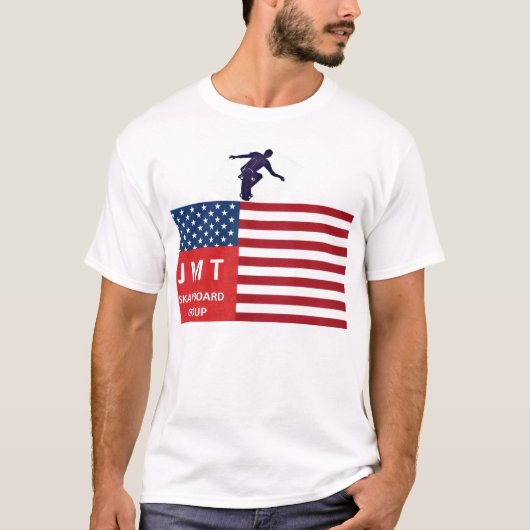 JMT SKATEBOARD OFFIZIELLER T - Shirt (Vorderseite)