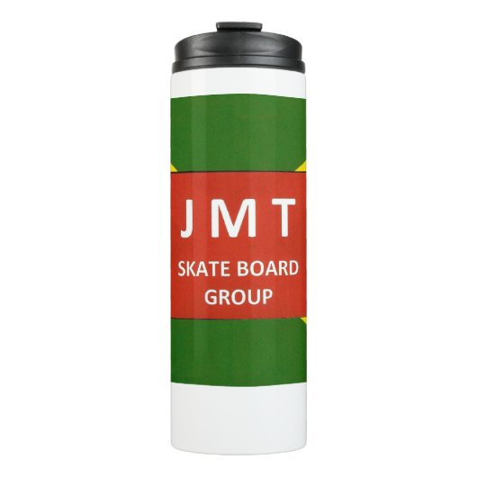 JMT SKATEBOARD Thermal Tumbler Thermosbecher (Vorderseite)