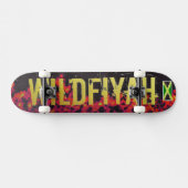 JMT SKATEBOARD: WILDFIYAH /INTERLUDE PIXTUR SKATEBOARD (Horizontal)