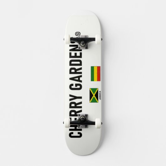 JMT SKATEBOARDS: CHERRY GARDENS SKATEBOARD (Vorderseite)