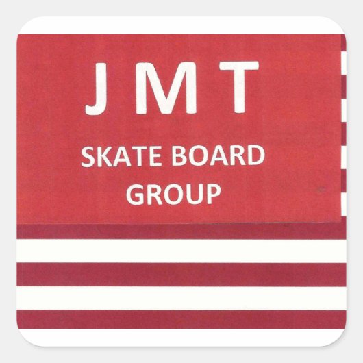 JMT Square Stickers (Vorderseite)