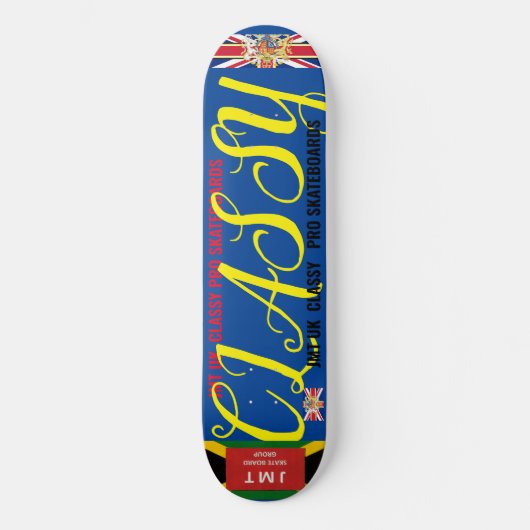 JMT UK CLASSY 8 1/4" Skateboard Deck (Vorderseite)