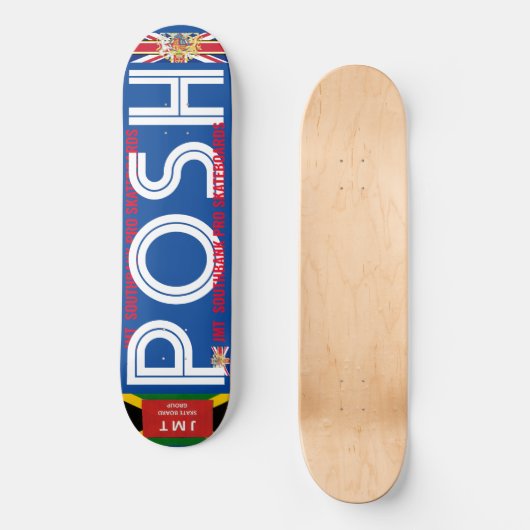 JMT UK POSH 8 1/4" Skateboard Deck (Vorderseite)