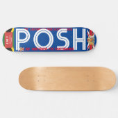 JMT UK POSH 8 1/4" Skateboard Deck (Horizontal)
