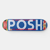 JMT UK POSH 8 1/4" Skateboard Deck (Horizontal)