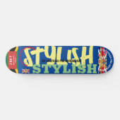 JMT UK STYLISH 8 1/4" Skateboard Deck (Horizontal)