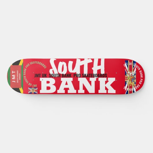 JMT UK SÜDBANK 8 1/4" Skateboard Deck (Horizontal)