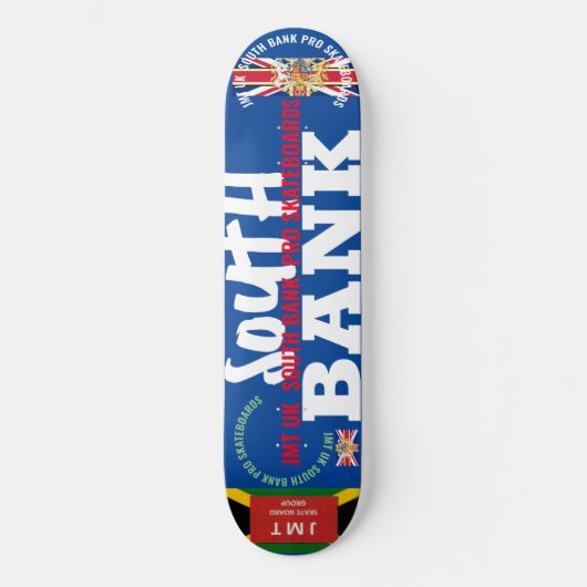 JMT UK SÜDBANK 8 1/4" Skateboard Deck (Vorderseite)