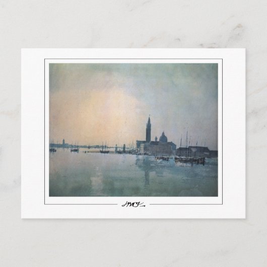 JMW Turner #117-3 - Fine Art Postcard Postkarte (Vorderseite)