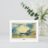 JMW Turner #141-3 - Fine Art Postcard Postkarte (Stehend Vorderseite)