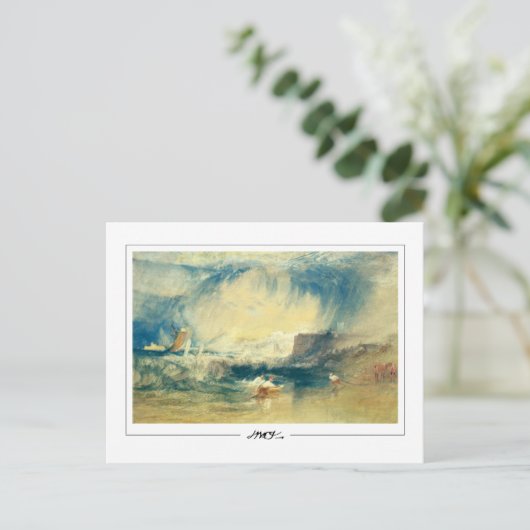 JMW Turner #141-3 - Fine Art Postcard Postkarte (Stehend Vorderseite)