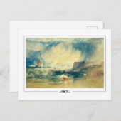 JMW Turner #141-3 - Fine Art Postcard Postkarte (Vorne/Hinten)