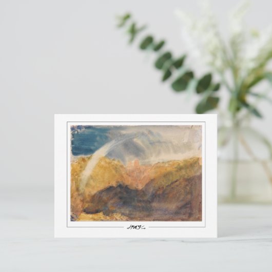 JMW Turner #14-2 - Fine Art Postcard Postkarte (Stehend Vorderseite)