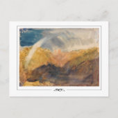 JMW Turner #14-2 - Fine Art Postcard Postkarte (Vorderseite)