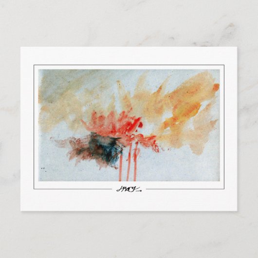 JMW Turner #151 - Fine Art Postcard Postkarte (Vorderseite)