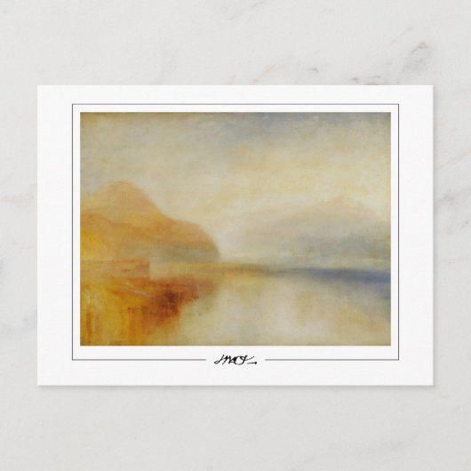 JMW Turner #15 - Fine Art Postcard Postkarte (Vorderseite)