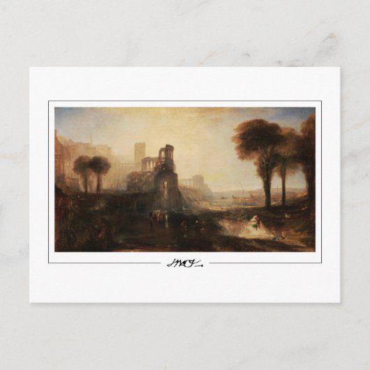 JMW Turner #164-3 - Fine Art Postcard Postkarte (Vorderseite)