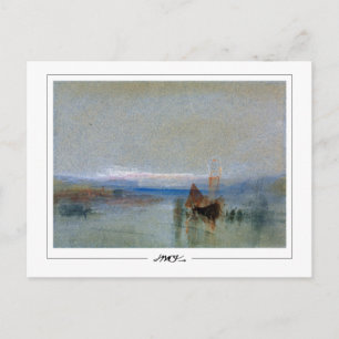 JMW Turner #17-2 - Fine Art Postcard Postkarte