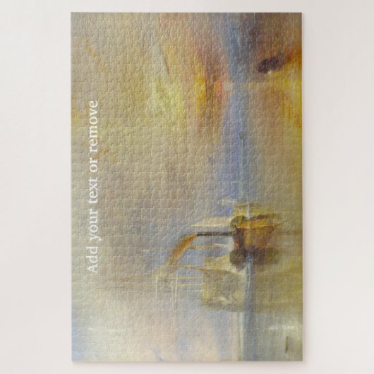 JMW Turner, 1838, berühmter "The Fighting Temerair Puzzle (Vertikal)