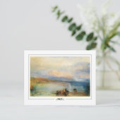 JMW Turner #18-3 - Fine Art Postcard Postkarte (Stehend Vorderseite)