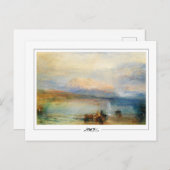 JMW Turner #18-3 - Fine Art Postcard Postkarte (Vorne/Hinten)