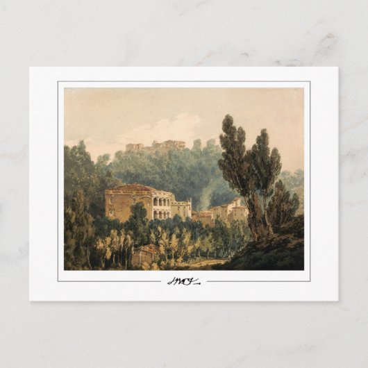 JMW Turner #20-3 - Fine Art Postcard Postkarte (Vorderseite)