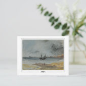 JMW Turner #21-3 - Fine Art Postcard Postkarte (Stehend Vorderseite)