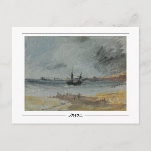 JMW Turner #21-3 - Fine Art Postcard Postkarte (Vorderseite)