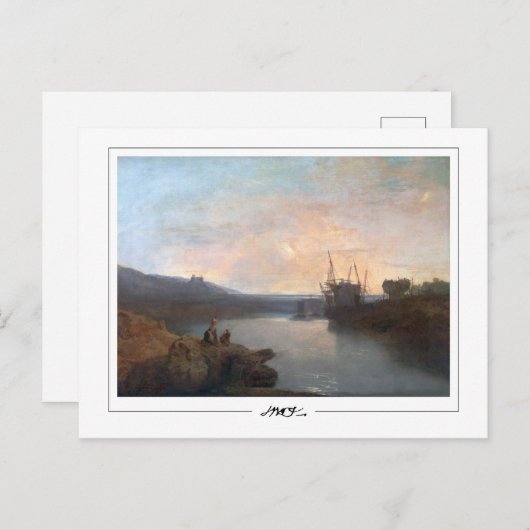 JMW Turner #23-3 - Fine Art Postcard Postkarte (Vorne/Hinten)