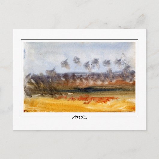 JMW Turner #246 - Fine Art Postcard Postkarte (Vorderseite)
