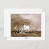 JMW Turner #25-2 - Fine Art Postcard Postkarte (Vorne/Hinten)
