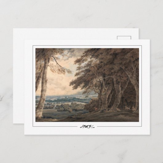 JMW Turner #26-3 - Fine Art Postcard Postkarte (Vorne/Hinten)